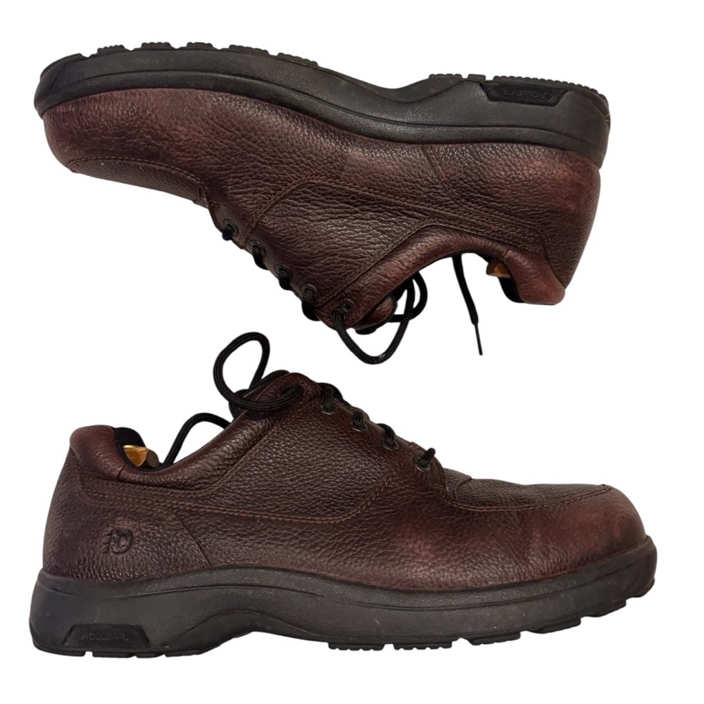 Dunham Dark Brown Leather Oxfords